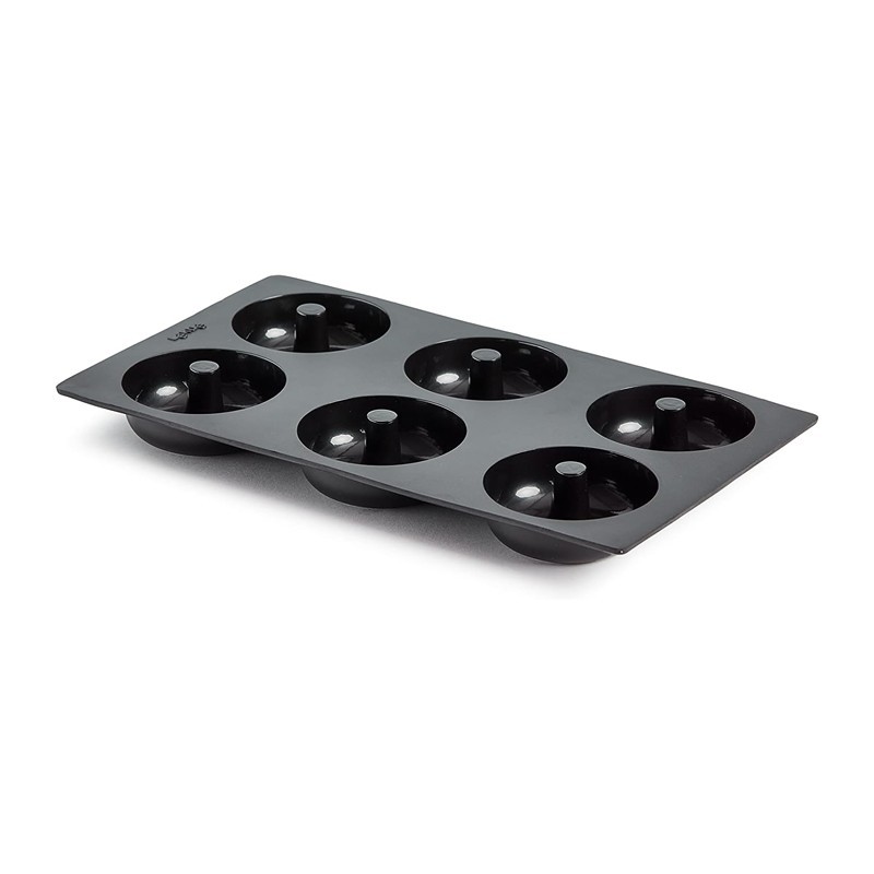 Moule en silicone donuts 6 pièces Diamètre 75h25mm 89ml 297x176mm Moule en silicone donuts 6 pièces Diamètre 75h25mm 89ml 297x176mm