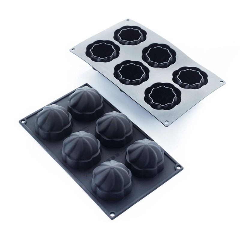 Moule en silicone harmony 6 pièces 63x63xh53mm 110ml 297x176mm Moule en silicone harmony 6 pièces 63x63xh53mm 110ml 297x176mm