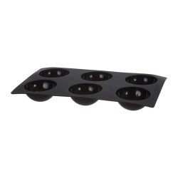 Moule en silicone circle 6 pièces Diamètre 69 h35mm 110ml 297x176mm