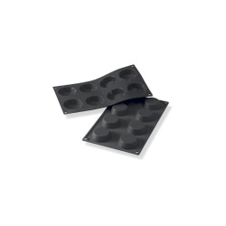 Moule en silicone tartelette 6 pièces Diamètre 60/42 Hauteur 17mm 40ml 297x176mm