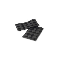 Moule en silicone petit four 15 pièces Diamètre 40 Hauteur 20mm 30ml 297x176mm