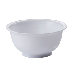 Bol en polypropylène blanc Diamètre 28 cap 4 litres