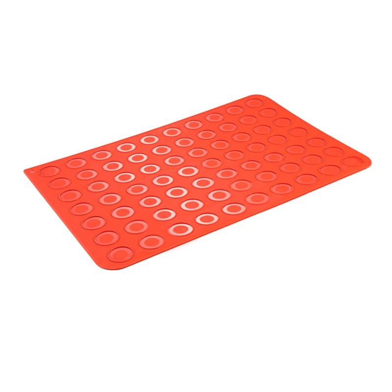 Tapis de cuisson en silicone 40x60 pour 70 macarons Diamètre 40 Tapis de cuisson en silicone 40x60 pour 70 macarons Diamètre 40