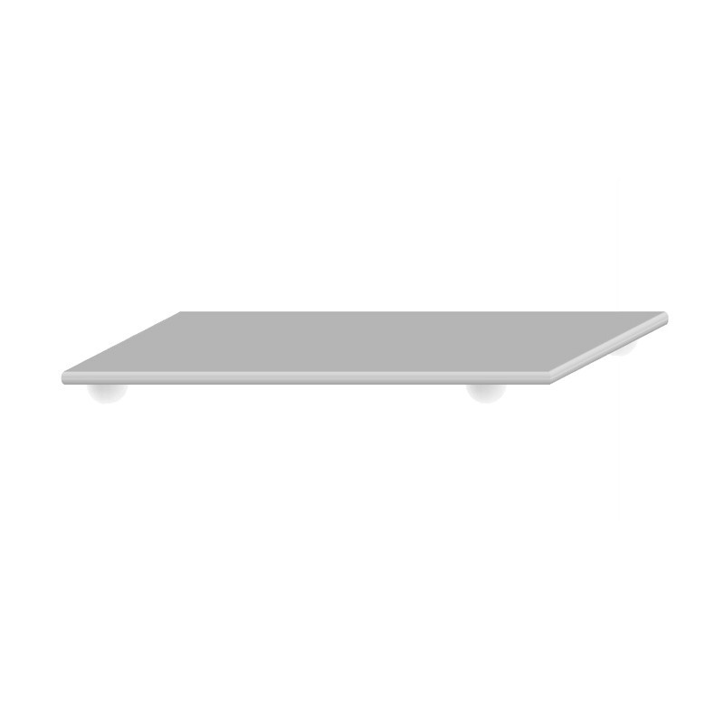 Planche de dressage plastique blanc 400x600 ep8mm Planche de dressage plastique blanc 400x600 ep8mm
