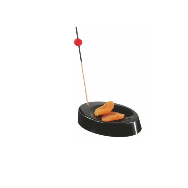 Verrine domino² noir 100x60x17mm Verrine domino² noir 100x60x17mm