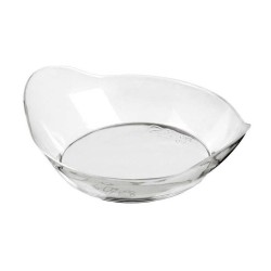 Verrine plat oreille transparent 82x65x23mm cap 45ml 100 pièces