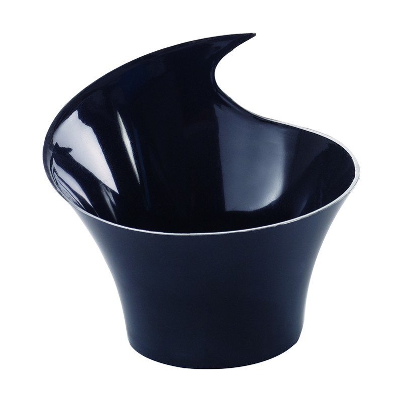 Verrine tasse wave noire 85x73x60mm 80ml Verrine tasse wave noire 85x73x60mm 80ml