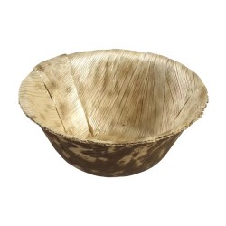 Bol feuille bambou Diamètre 75 Hauteur 25mm 50 pièces