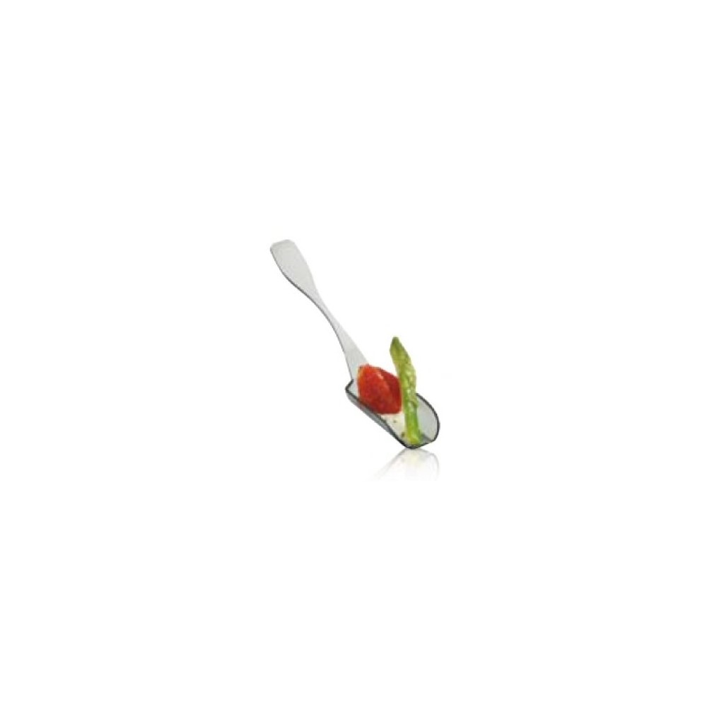 Mini finger spoon en Argent 110x24 50 pièces Mini finger spoon en Argent 110x24 50 pièces