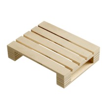 Mini palette bois 80x60x17mm