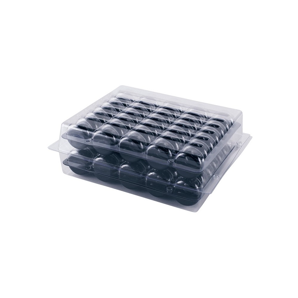 Calage 35 macarons noir 250x220x230mm Calage 35 macarons noir 250x220x230mm
