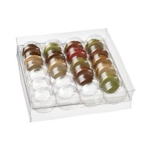 Calage 35 macarons transparent 250x220x230mm