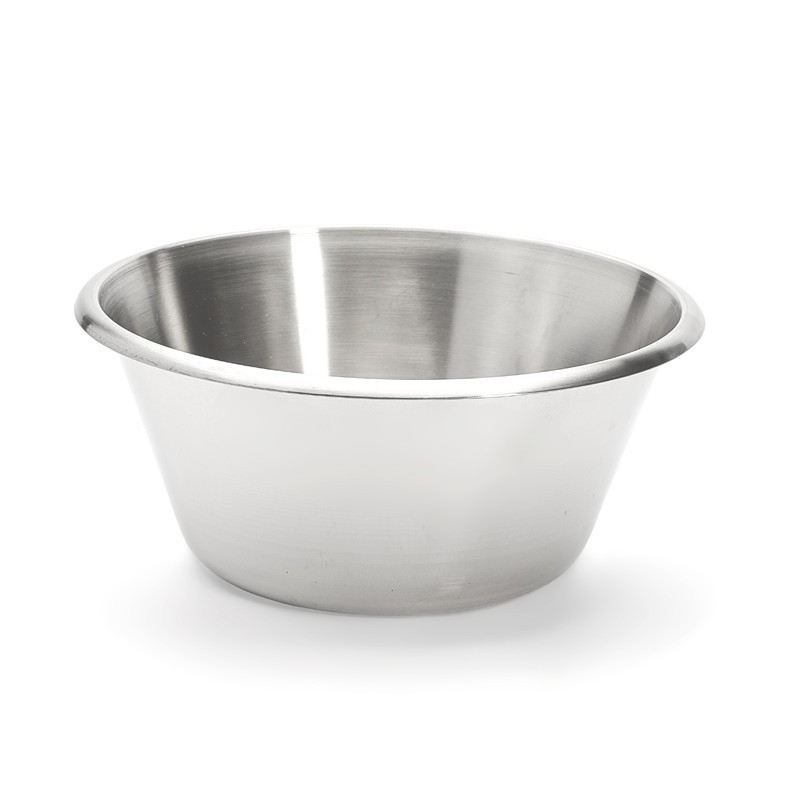 Bassine conique à fond plat en inox Diamètre 24cm 3,5 litres