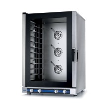 Four ventilé électrique 10 niveaux piron reverse air/vapeur/contrôle manuel