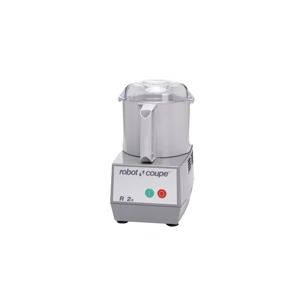 Cutter de table cuve polycarbonate r2b monophasé- 2,9 litres