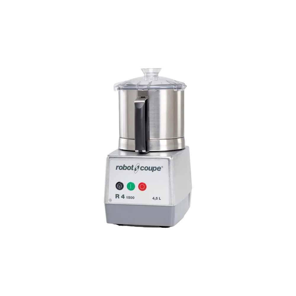 Cutter de table r4 monophasé 1 vitesse - 4,5 litres 1500 tr/min