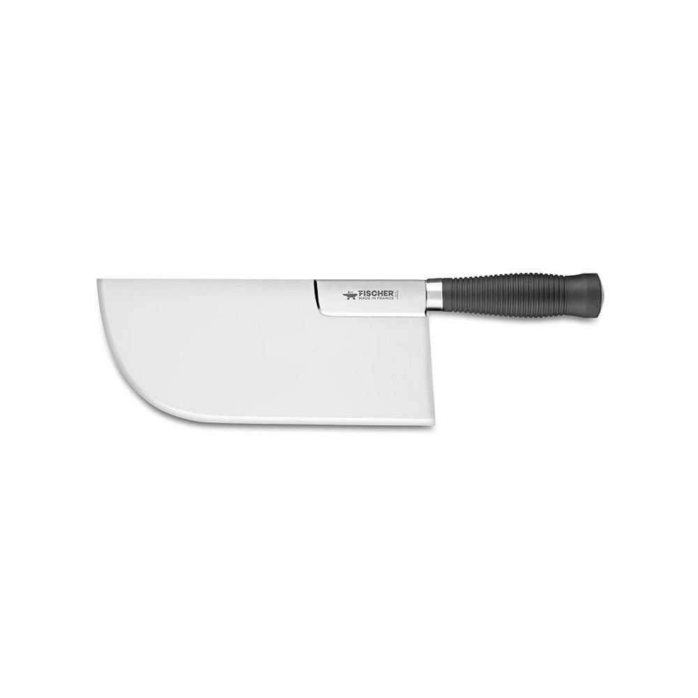 Feuille parisienne dos droit inox manche noire 28cm 760 g Feuille parisienne dos droit inox manche noire 28cm 760 g