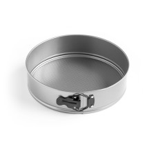 Moule rond Delize en acier carbone antiadhésif démontable 2.8 litres Diamètre 24 Hauteur 6.8cm