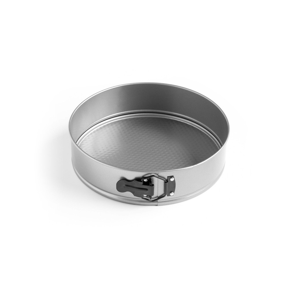 Moule rond Delize en acier carbone antiadhésif démontable 2.8 litres Diamètre 24 Hauteur 6.8cm Moule rond Delize en acier carbone antiadhésif démontable 2.8 litres Diamètre 24 Hauteur 6.8cm