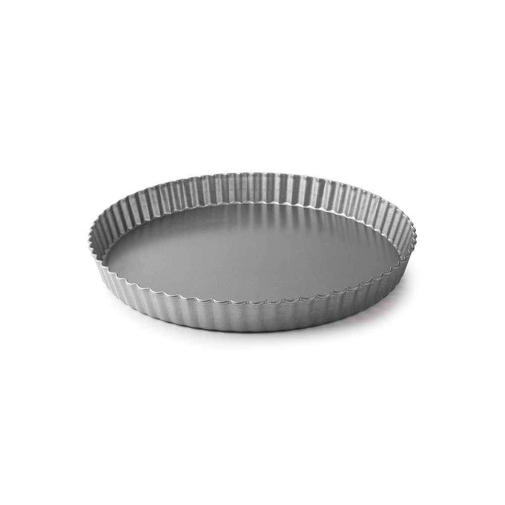 Moule à tarte rond cannelé Delize fond fixe Diamètre 24cm Hauteur 2.8 1 litre Moule à tarte rond cannelé Delize fond fixe Diamètre 24cm Hauteur 2.8 1 litre