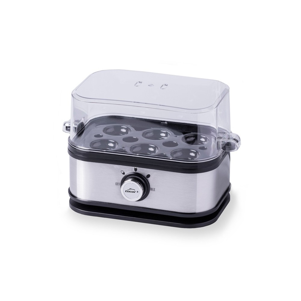 Cuiseur à oeufs électrique 210 watts 6 pièces 23,5x13x14cm Cuiseur à oeufs électrique 210 watts 6 pièces 23,5x13x14cm